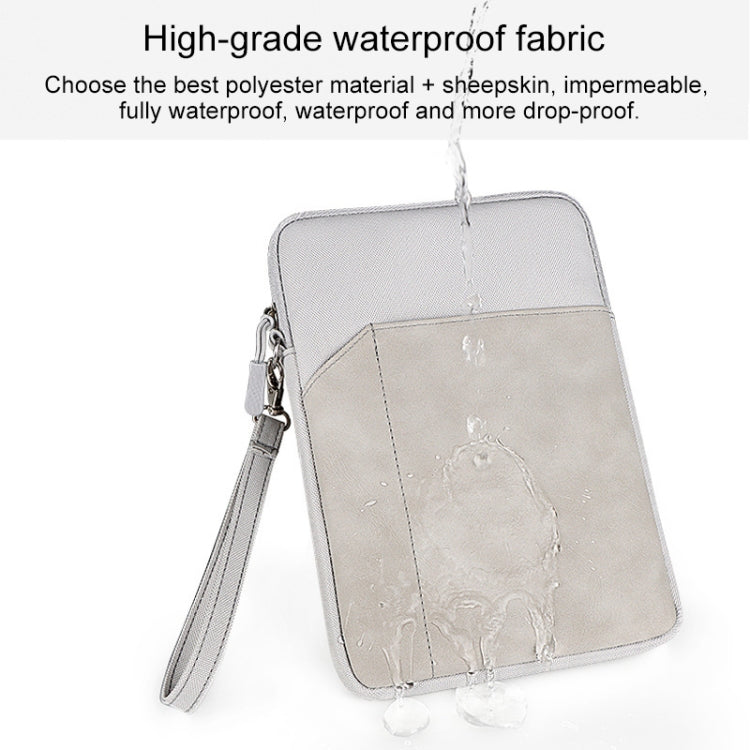 For 10.8 inch or Below Tablet ND00S Felt Sleeve Protective Case Inner Carrying Bag(Light Grey)