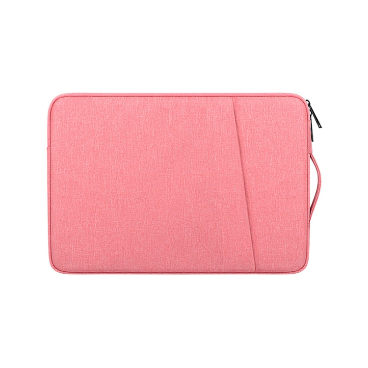 ND01D Felt Sleeve Protective Case Carrying Bag for 15.6 inch Laptop(Pink)