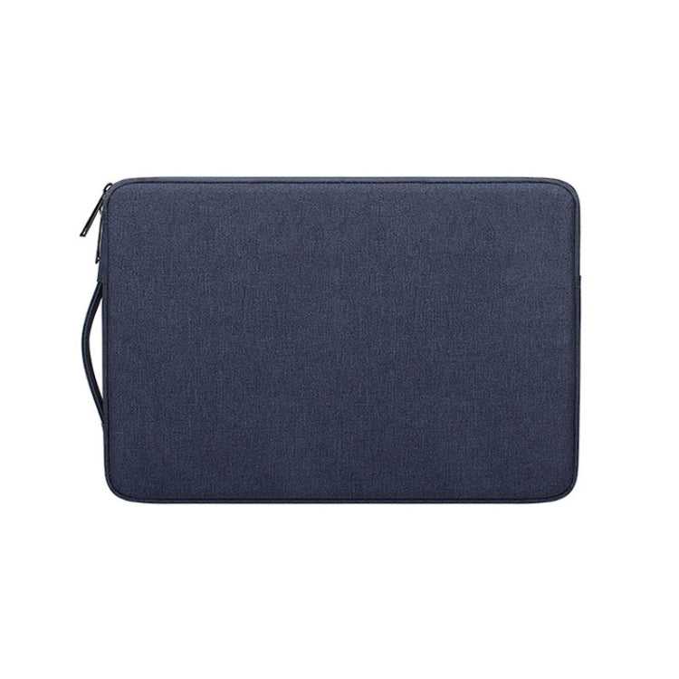ND01D Felt Sleeve Protective Case Carrying Bag for 15.6 inch Laptop(Navy Blue)