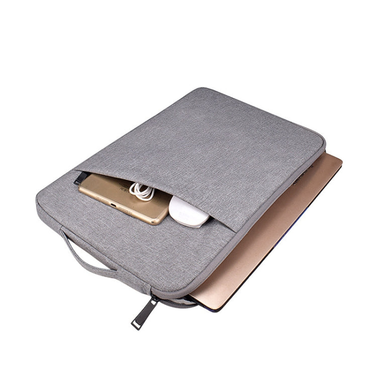 ND01D Felt Sleeve Protective Case Carrying Bag for 15.6 inch Laptop(Navy Blue)