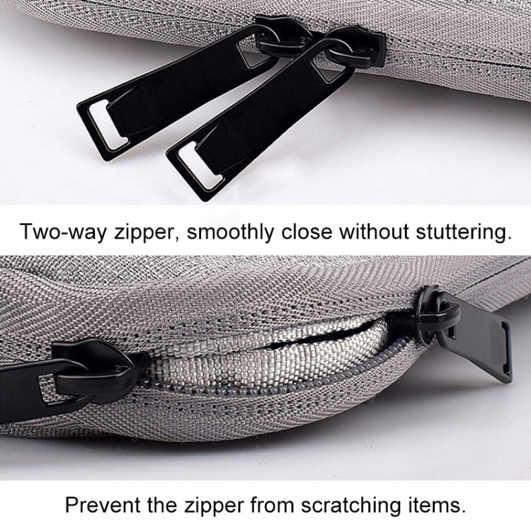 ND01D Felt Sleeve Protective Case Carrying Bag for 15.6 inch Laptop(Navy Blue)